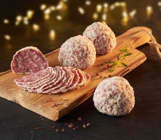 Salami Ball With Summer Truffle & Parmesan Cheese