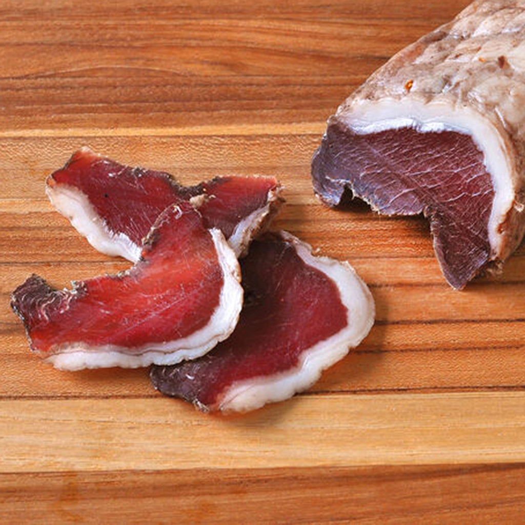 Sliced Pork Lonzo, non halal, Maison Duffour, Dubai, UAE