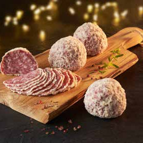Salami Ball With Summer Truffle & Parmesan Cheese