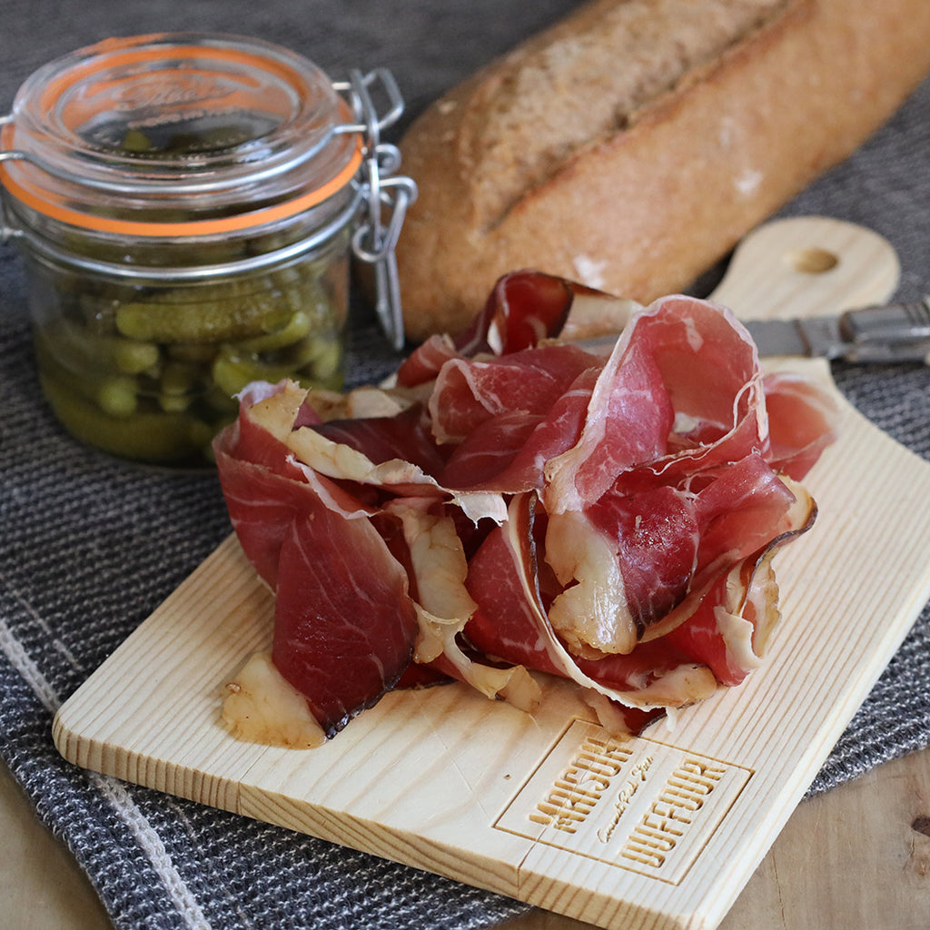 Beef speck ham (halal), Italy, UAE, Maison Duffour