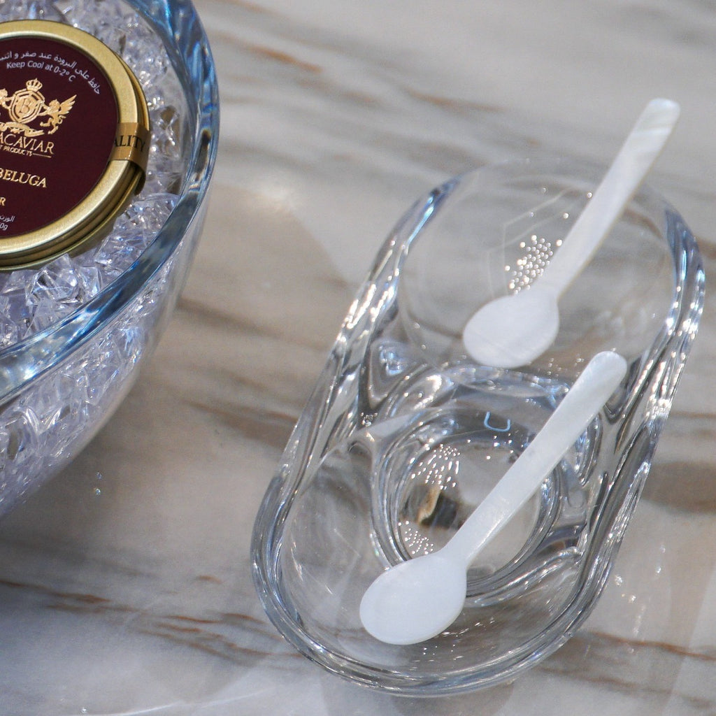 Mother of Pearl caviar spoon | Maison Duffour 