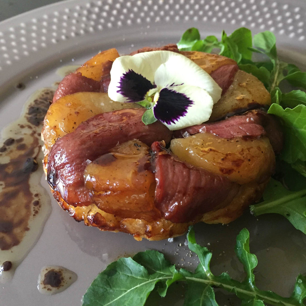 Tatin of Smoked Duck Breast