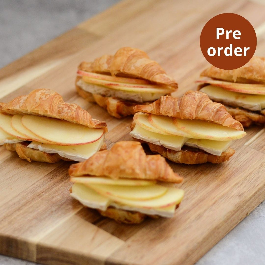 Croissants camembert and marmalade, Maison Duffour, Dubai, UAE
