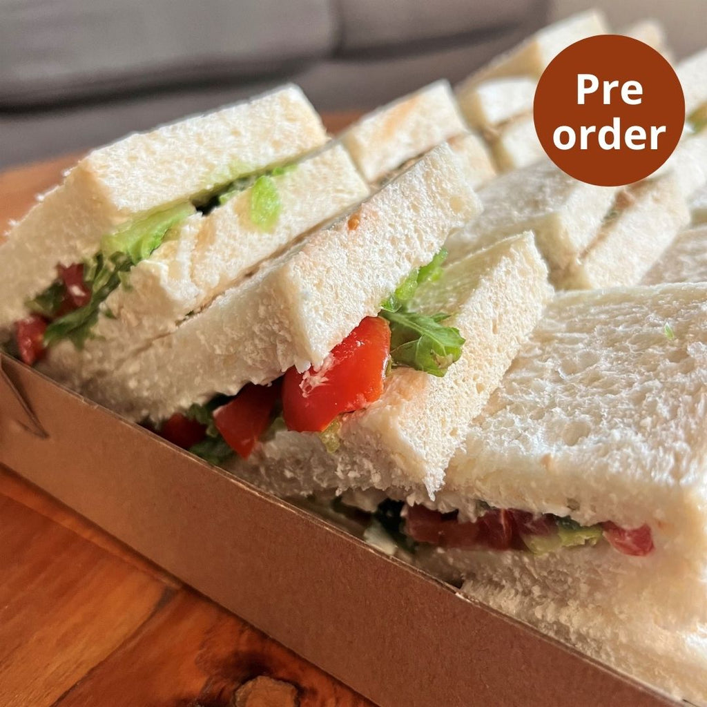 Mixed sandwich box, Maison Duffour, Dubai, UAE, Catering