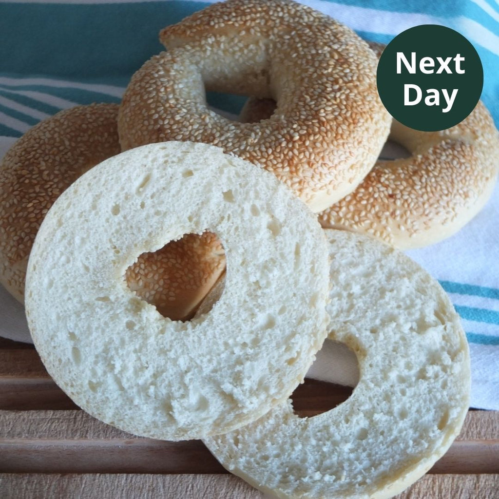 Bagels Sesame (vegan), Maison Duffour, Dubai, UAE
