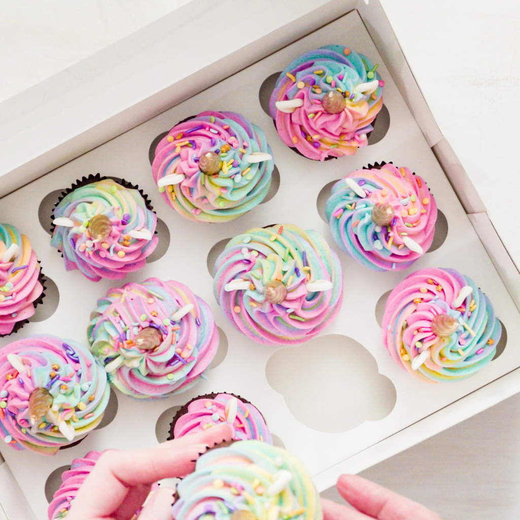 Customized cupcake - box of 12, Maison Duffour, Dubai. Maison Duffour