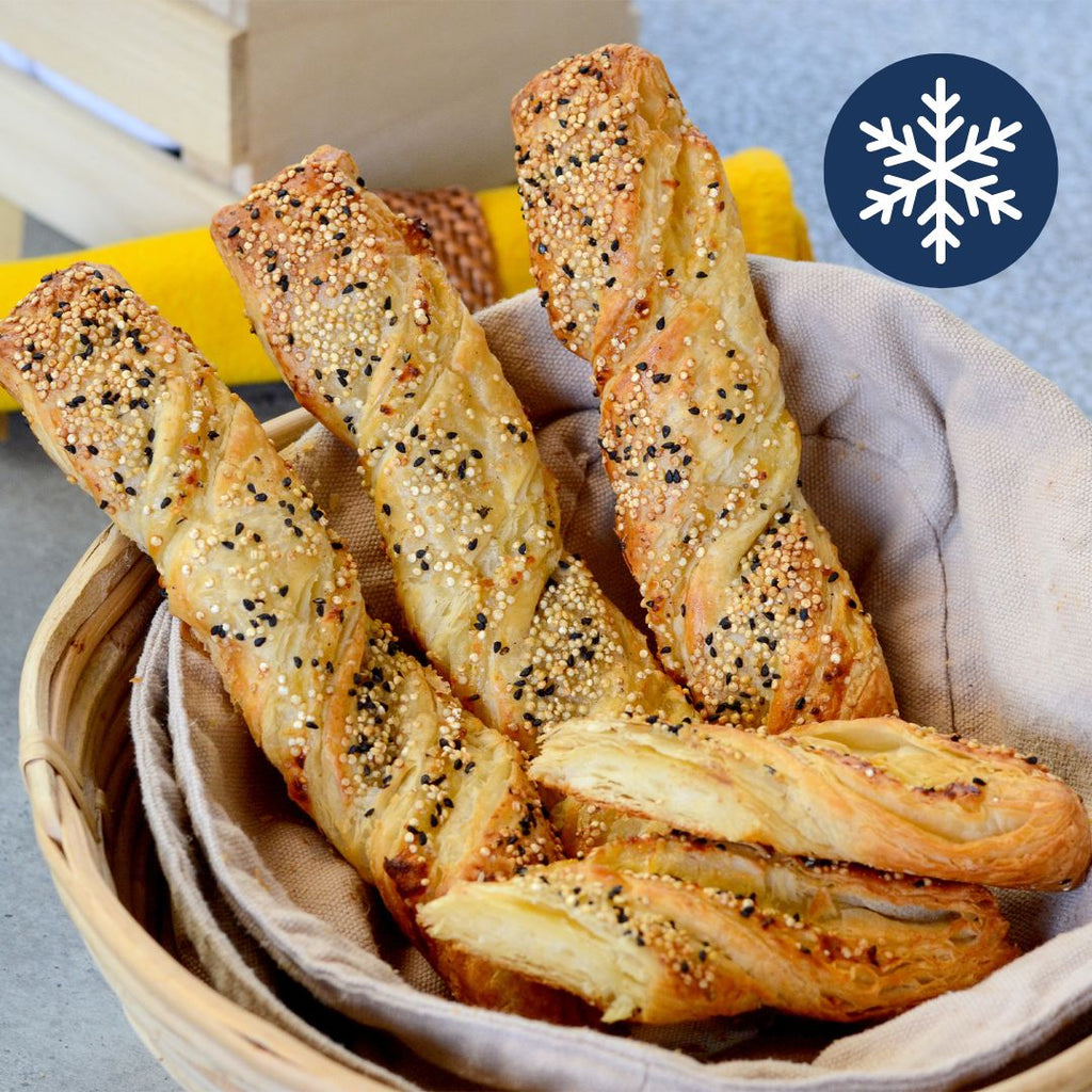 Pre-baked cheese & onion twist, Maison Duffour, Dubai, UAE