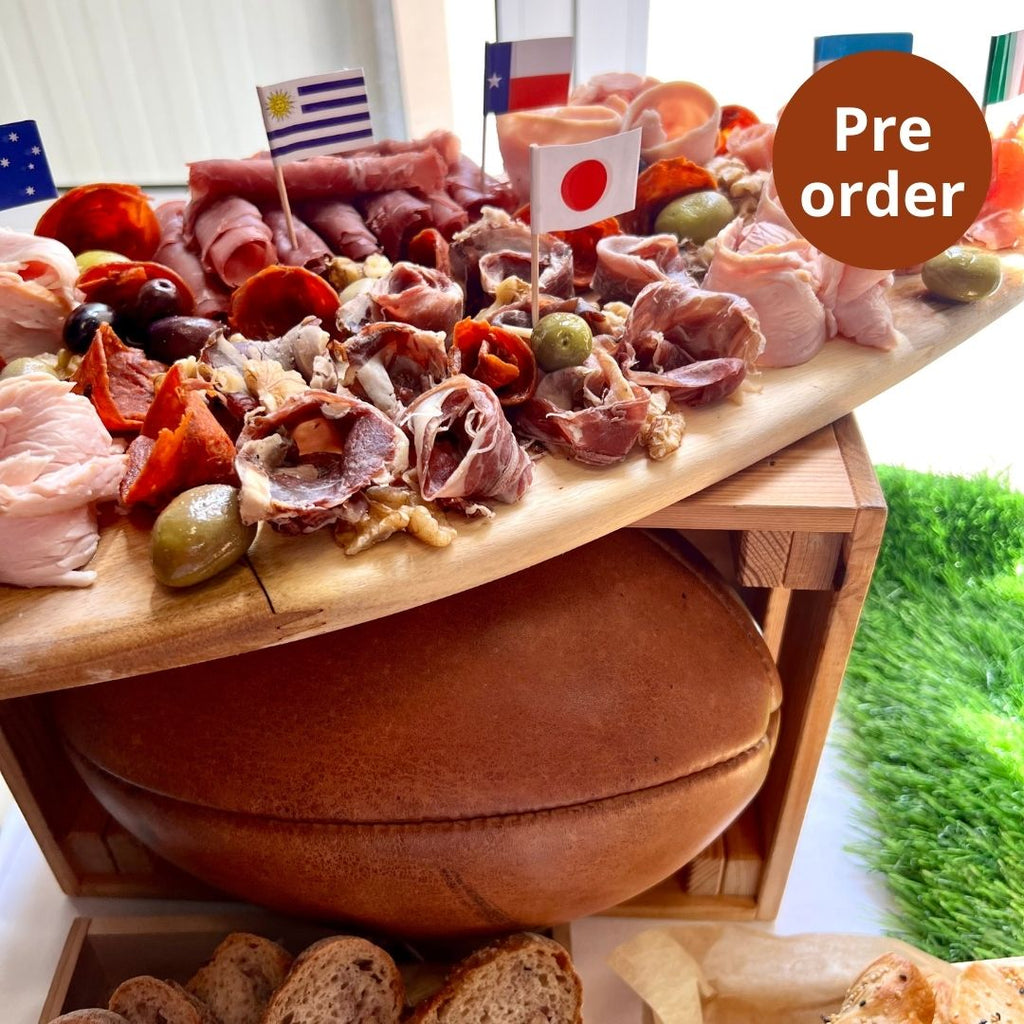 Rugby world cup celebration buffet, catering, maison duffour, dubai, uae