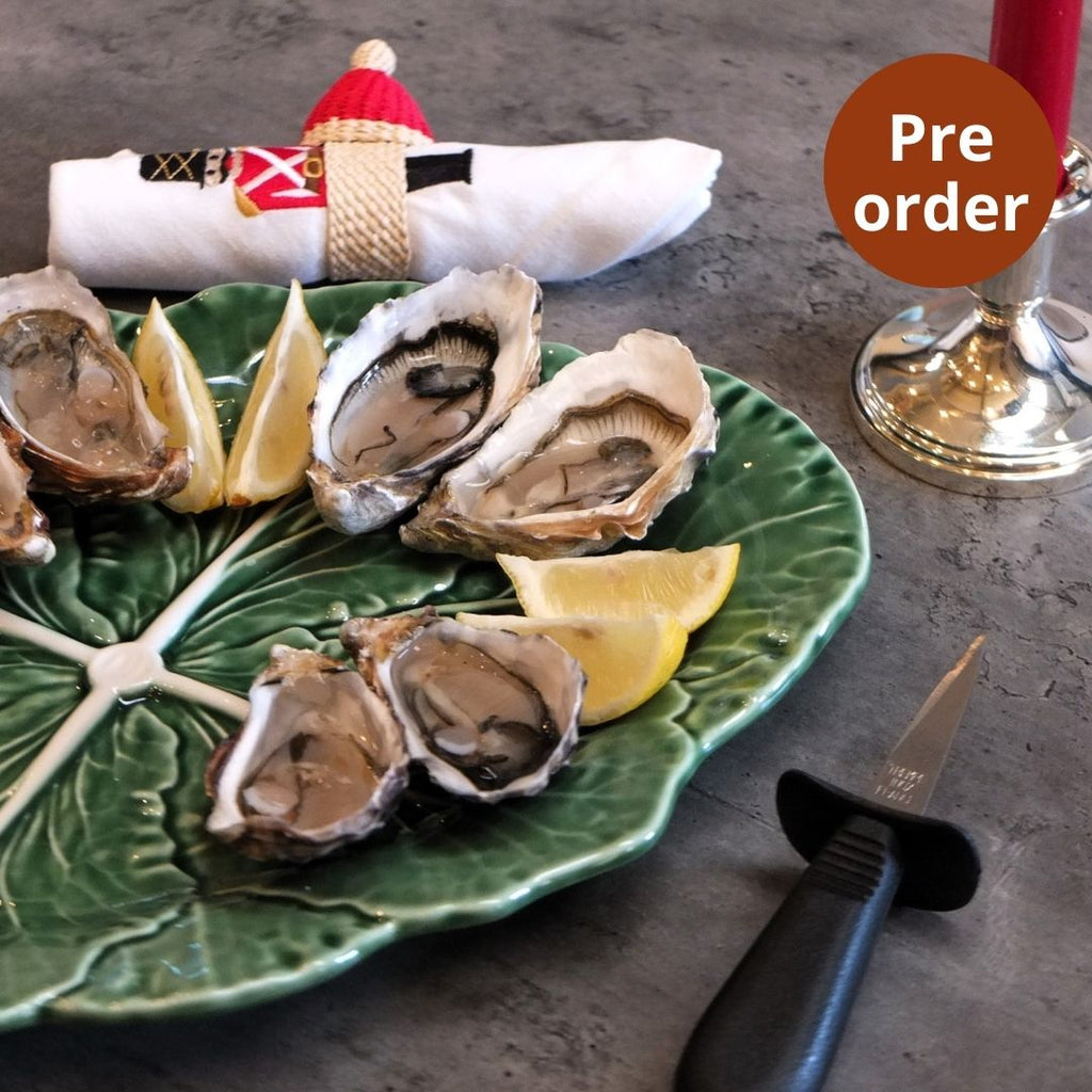 Deep oysters, Normandy,Maison Duffour, Dubai, UAE