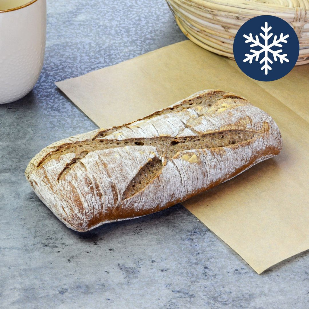 Pre-baked rye loaf, Maison Duffour, Dubai, UAE