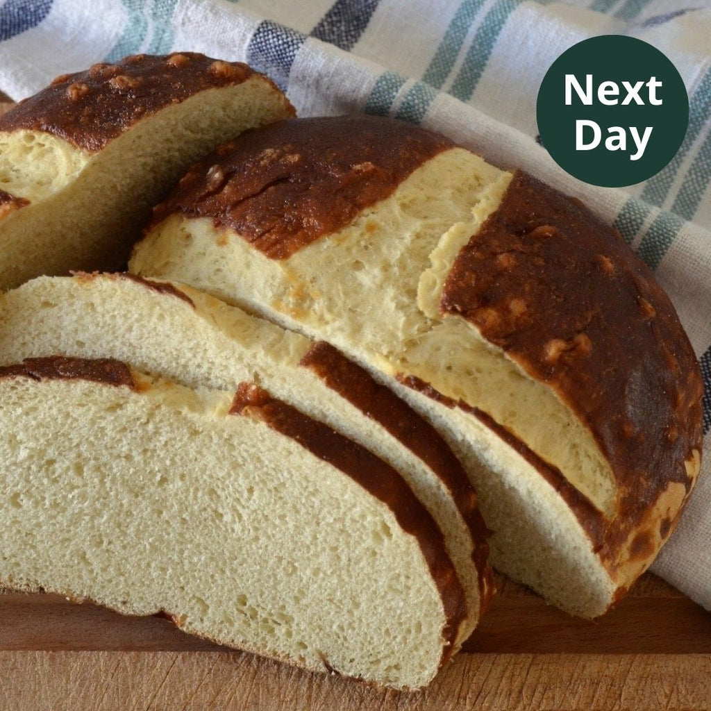 Pretzel bread (vegan), Maison Duffour, Dubai, UAE