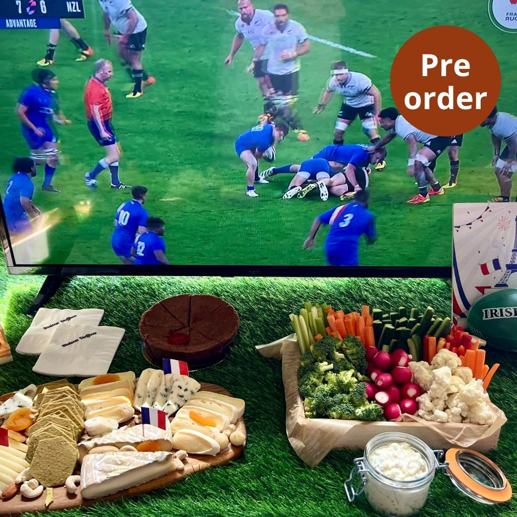 Rugby world cup celebration buffet, catering, maison duffour, dubai, uae