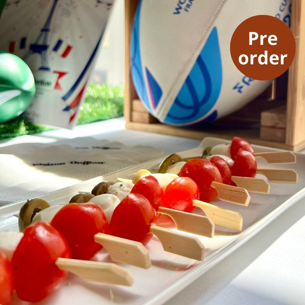 Rugby world cup celebration buffet, catering, maison duffour, dubai, uae