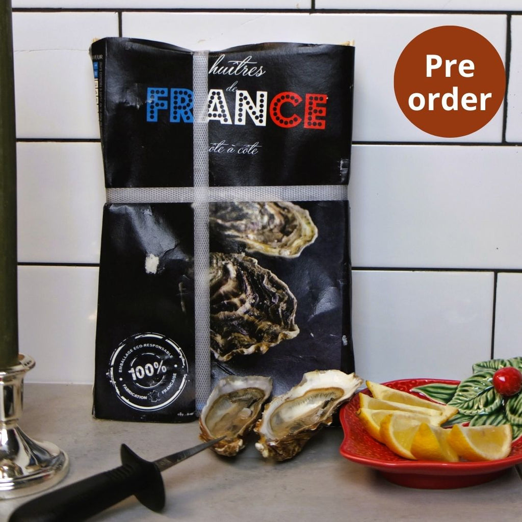 Fine de Claire oysters, Marennes-Oléron, Maison Duffour, Dubai, UAE