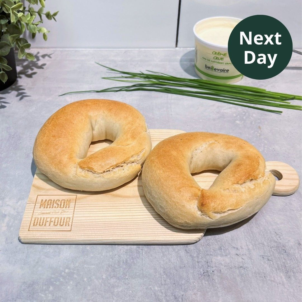 Bagels Plain (vegan), Maison Duffour, Dubai, UAE