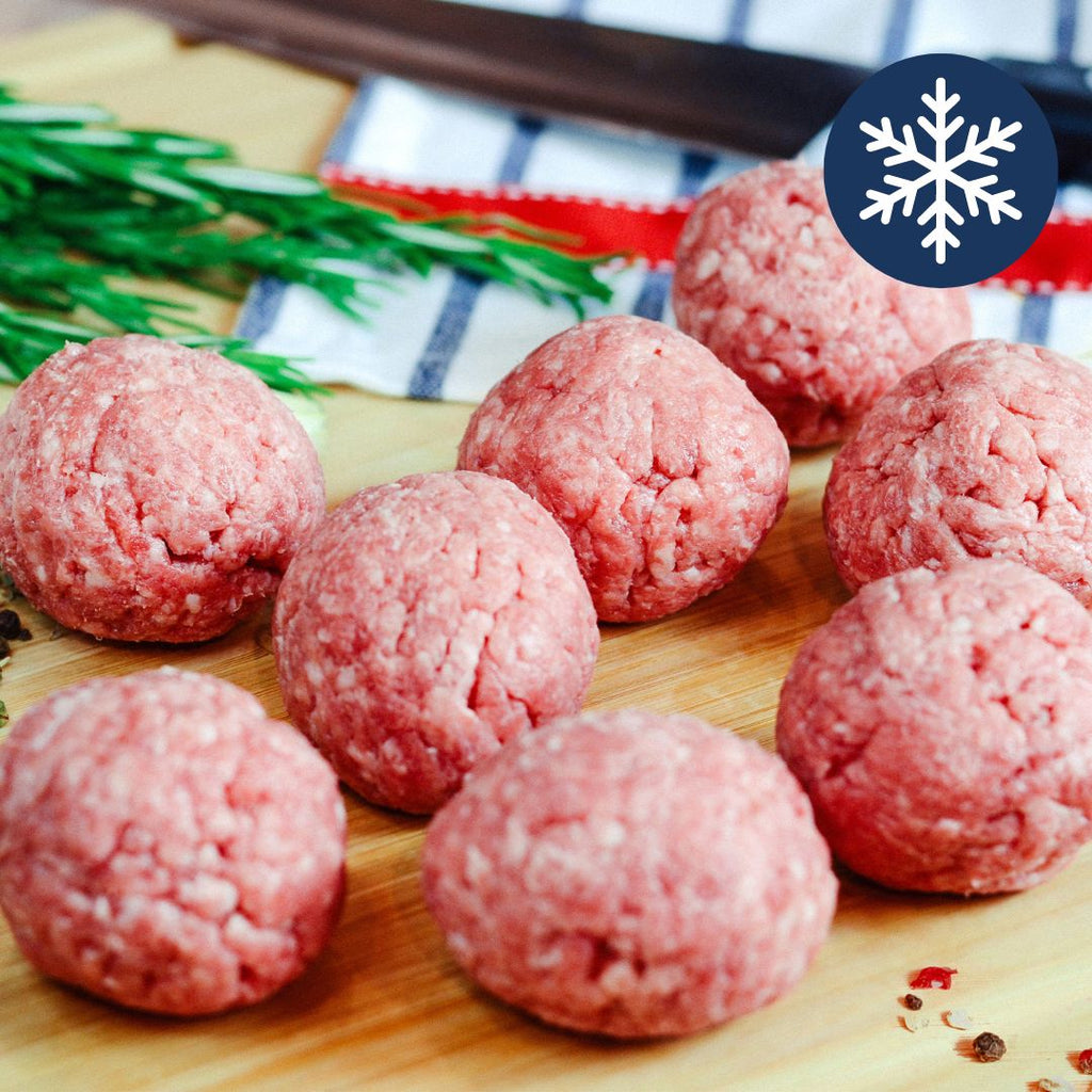 Black Angus beef meatballs, Maison Duffour, Dubai, UAE