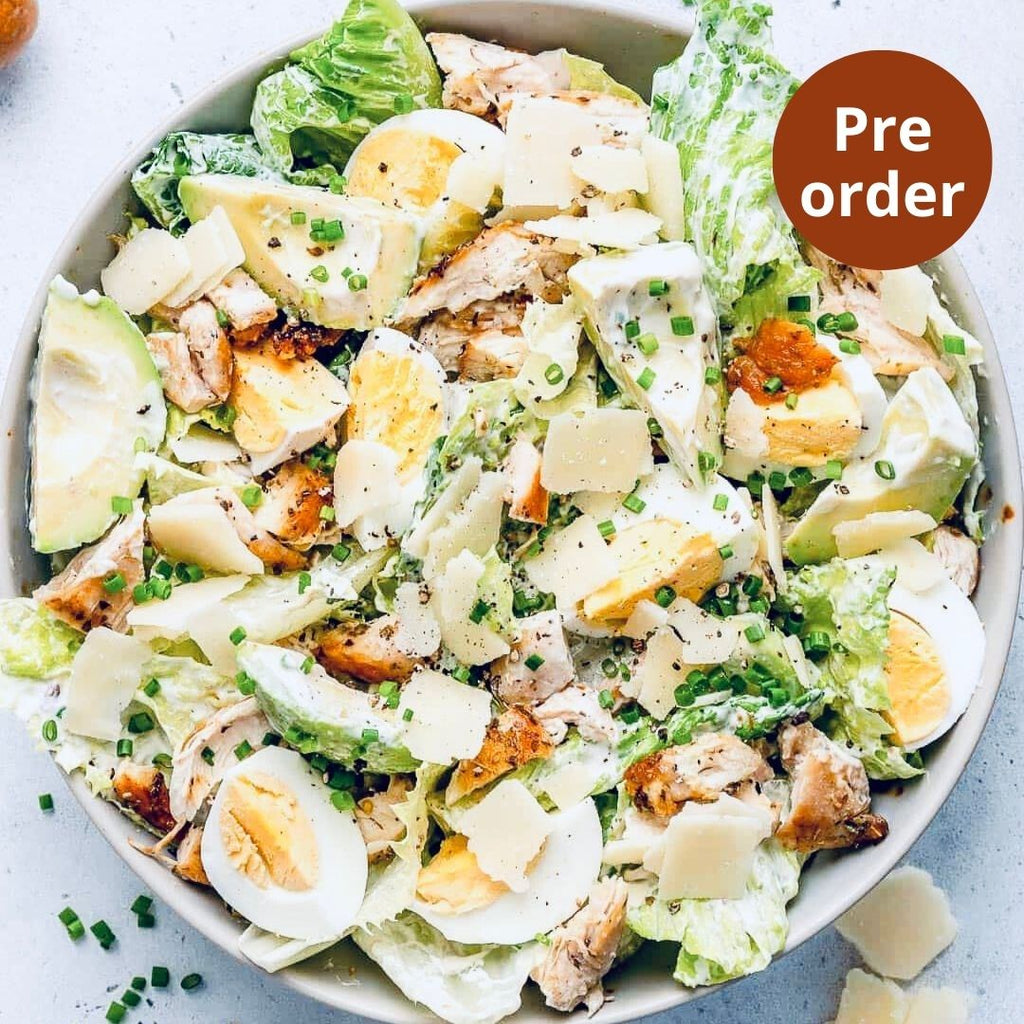 Chicken Caesar salad, catering, Maison Duffour, Dubai, UAE