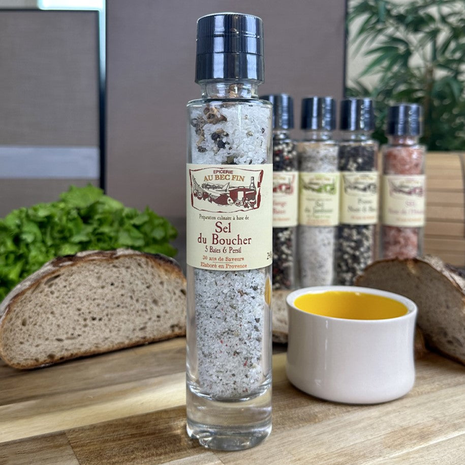 Butcher's salt (peppercorns, parsley and morels) - Maison Duffour UAE Gourmet Food Store Dubai