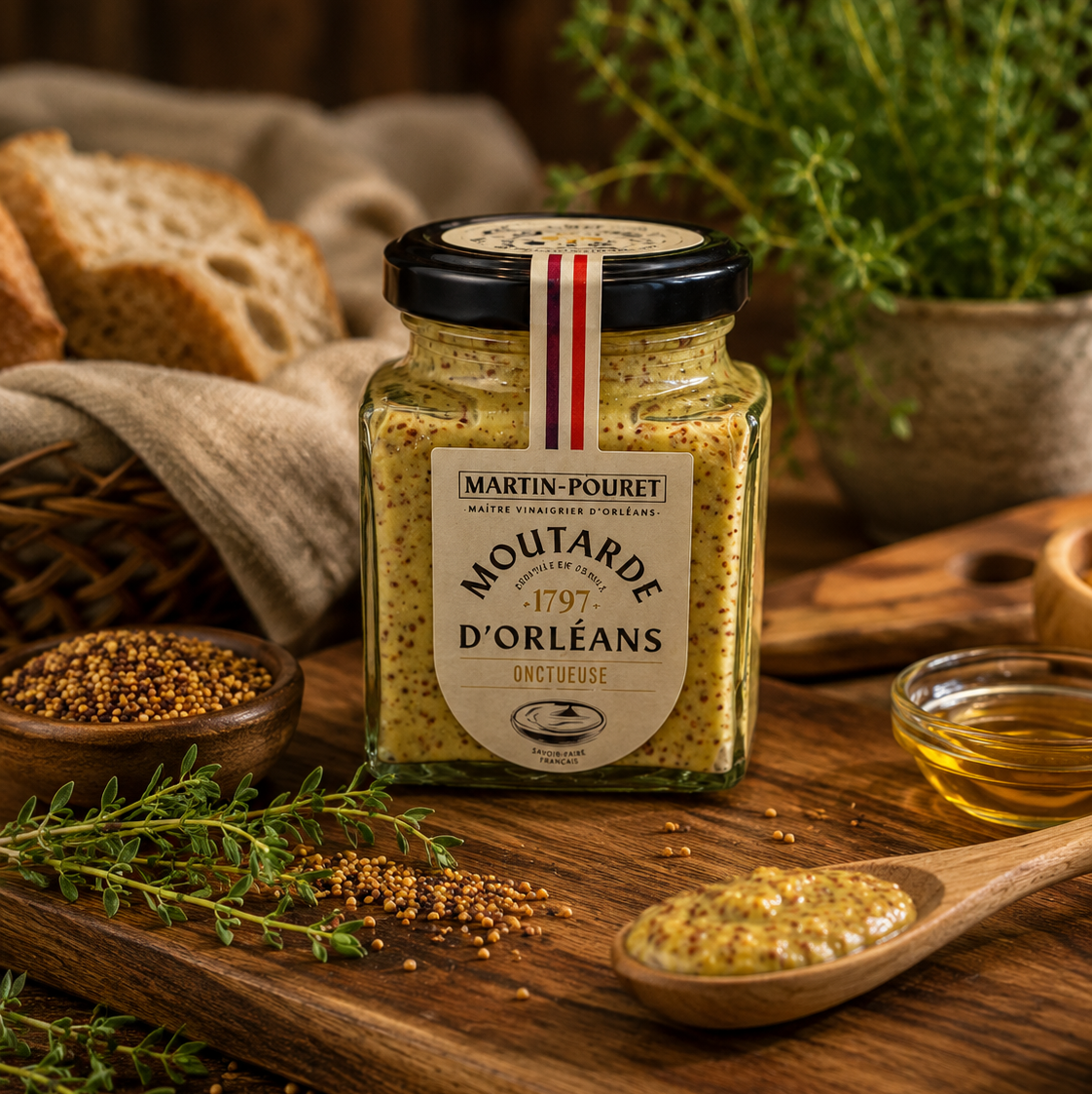 Unctuous Mustard Martin - Pouret From Orleans 200g