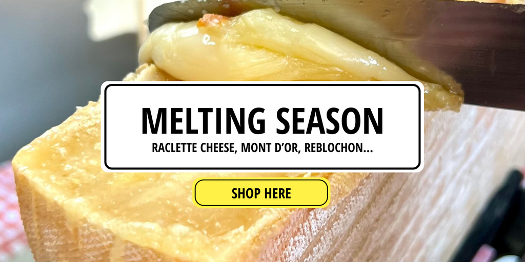 Melting cheese, Raclette, Mont d'Or, Reblochon, Raclette kits, Fondue, cheeses, Dubai, Maison Duffour