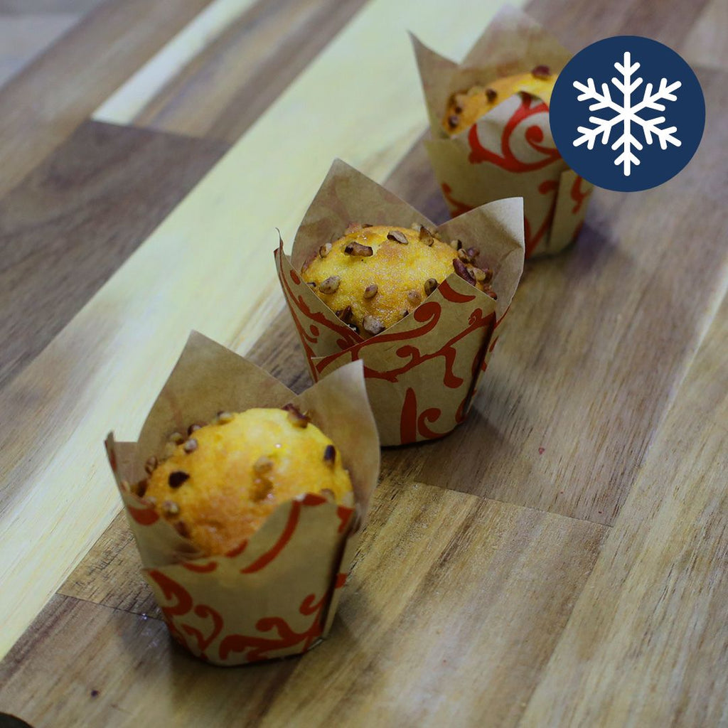 Mini muffin with salted butter caramel, UAE, Maison Duffour