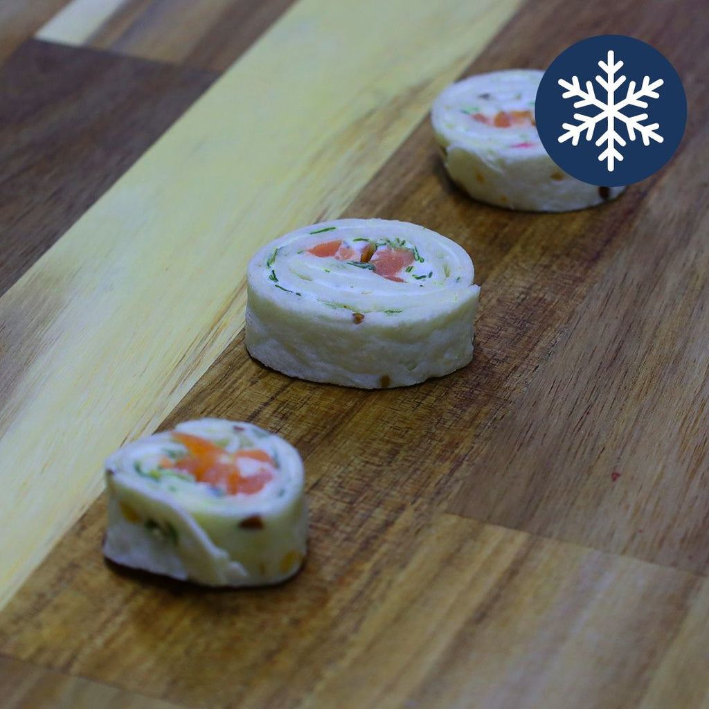 Mini tortilla with smoked salmon, Maison Duffour, Dubai, UAE