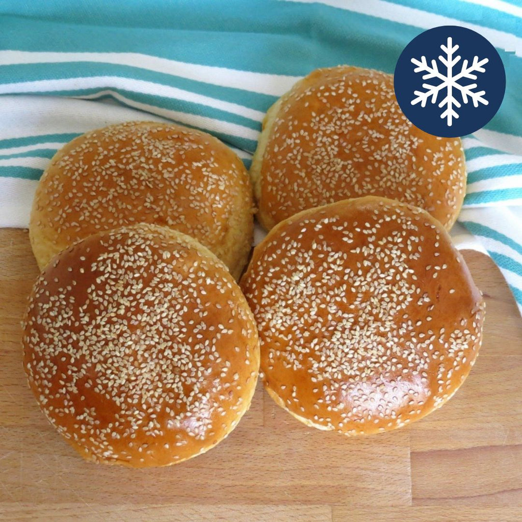 Burger buns, sesame seeded, Maison Duffour, Dubai, UAE