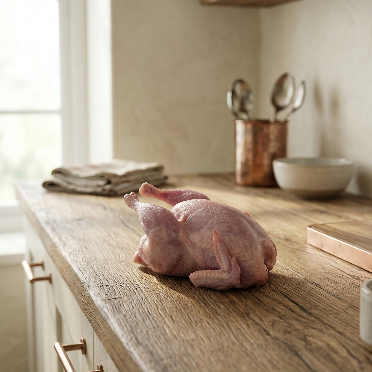 Frozen Guinea Fowl