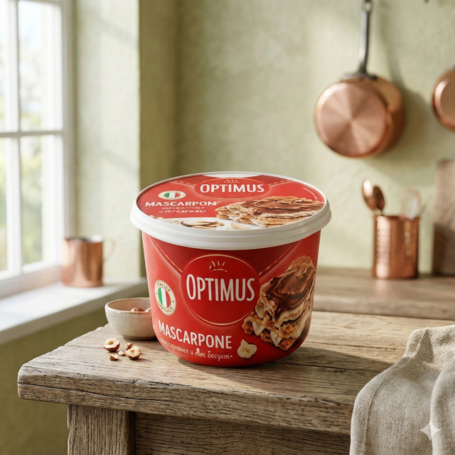 Mascarpone Cheese Optimus 41% Fat