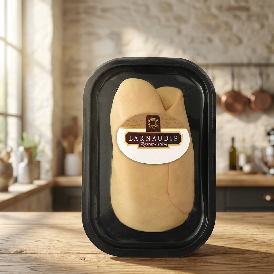 Frozen Raw duck Foie Gras Restauration, whole lobe