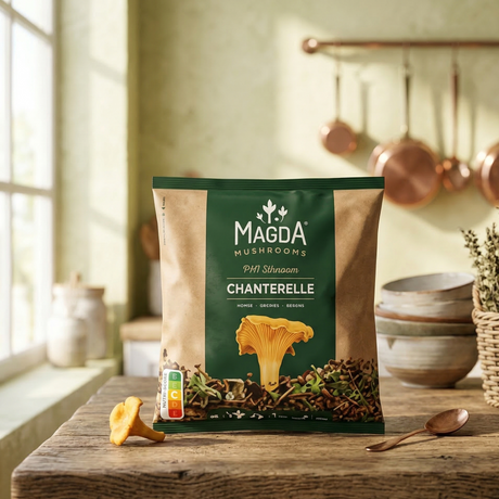 Chanterelles Mushroom Whole 3/5