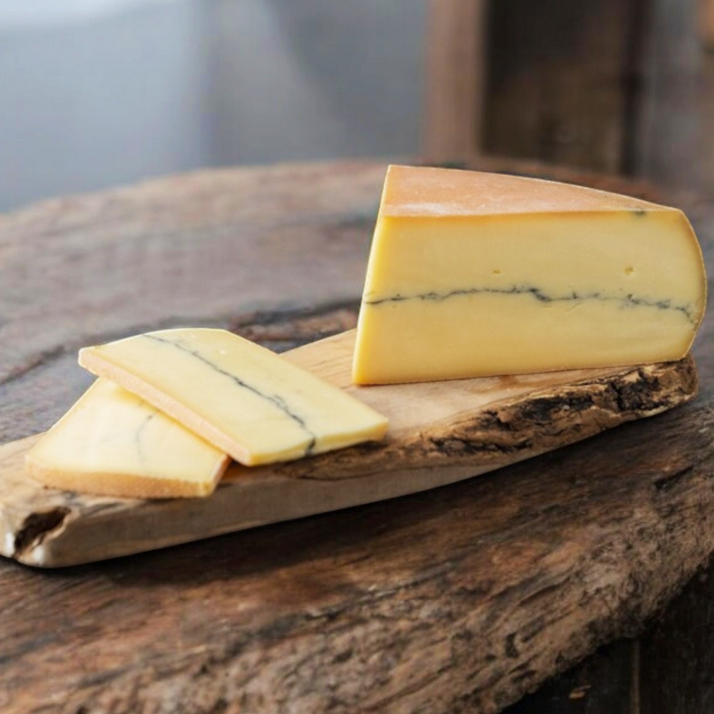 Morbier AOC sliced cheese for raclette France - Maison Duffour UAE Gourmet Food Store Dubai