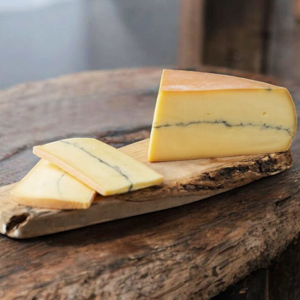 Morbier AOC sliced cheese for raclette France - Maison Duffour UAE Gourmet Food Store Dubai