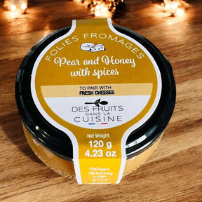 Pear & honey spiced jam