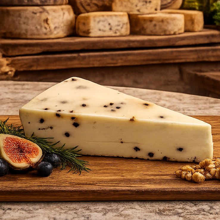 Pecorino Matured With Black Pepper