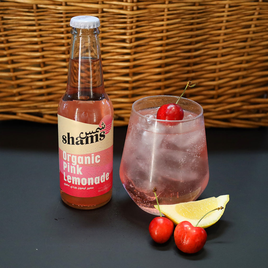 Organic Pink Lemonade Soda, Maison Duffour, Dubai, UAE