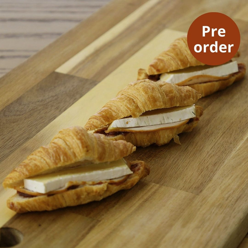 Croissants brie and turkey, Maison Duffour, Dubai, UAE