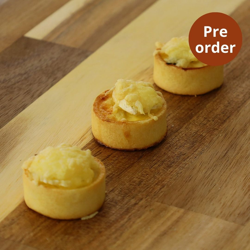 Mini quiche chicken and mushroom, Maison Duffour, Dubai, UAE
