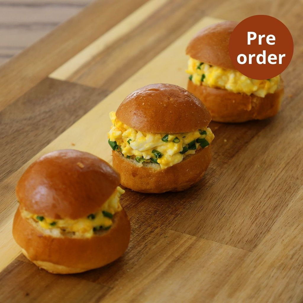 Brioche sandwiches organic egg mayo, Maison Duffour, Dubai, UAE