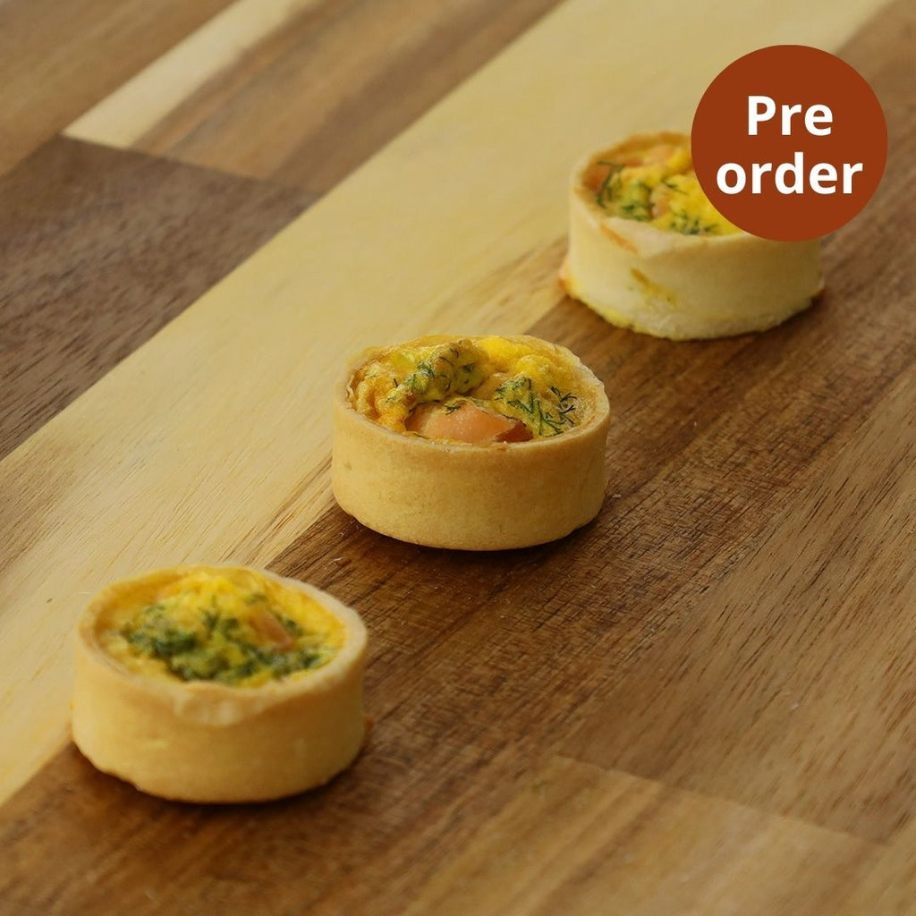 Mini quiche Zucchini 3 cheeses, Maison Duffour, Dubai, UAE