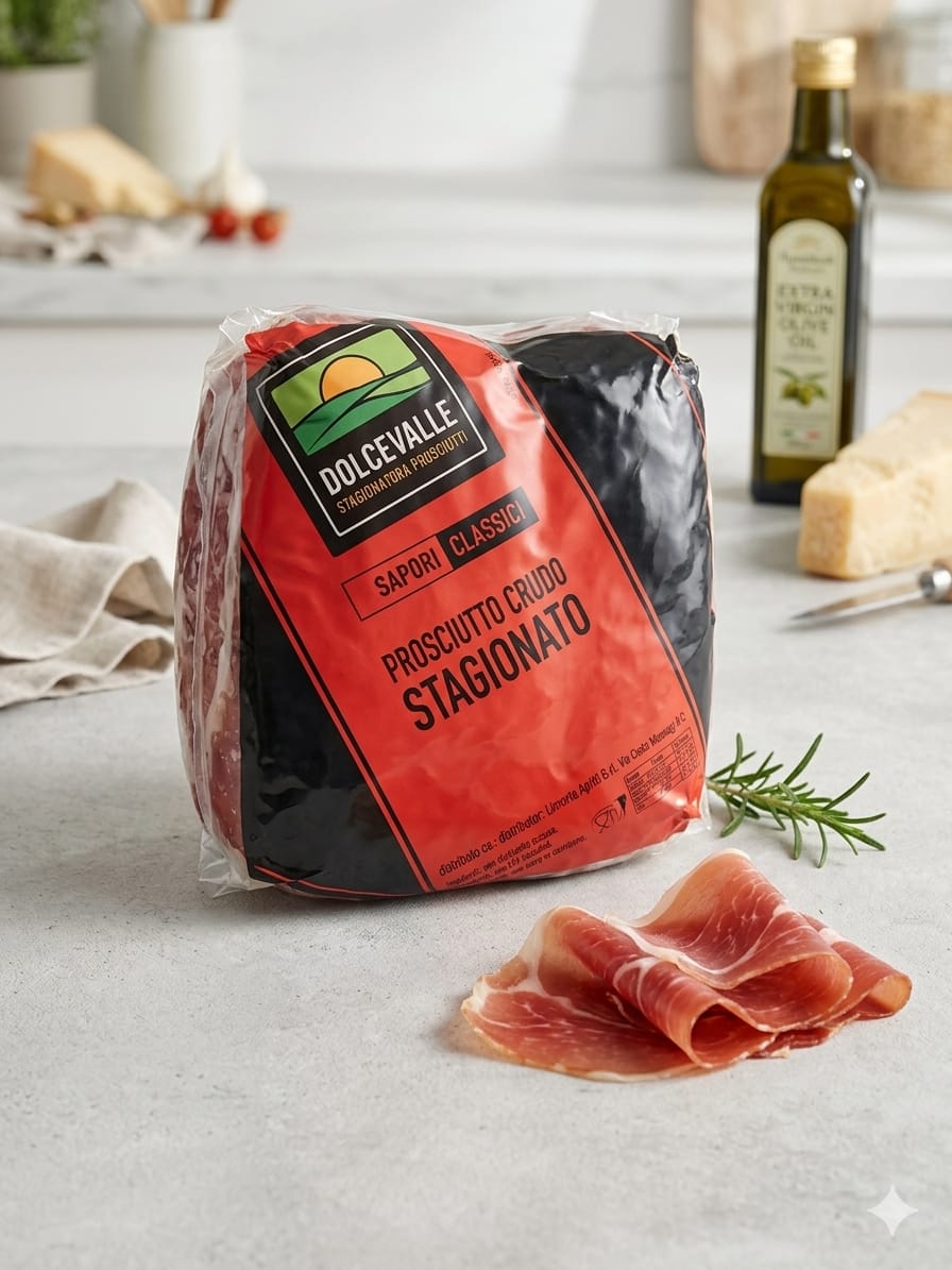 Prosciutto crudo stagionato 8-10 mos.