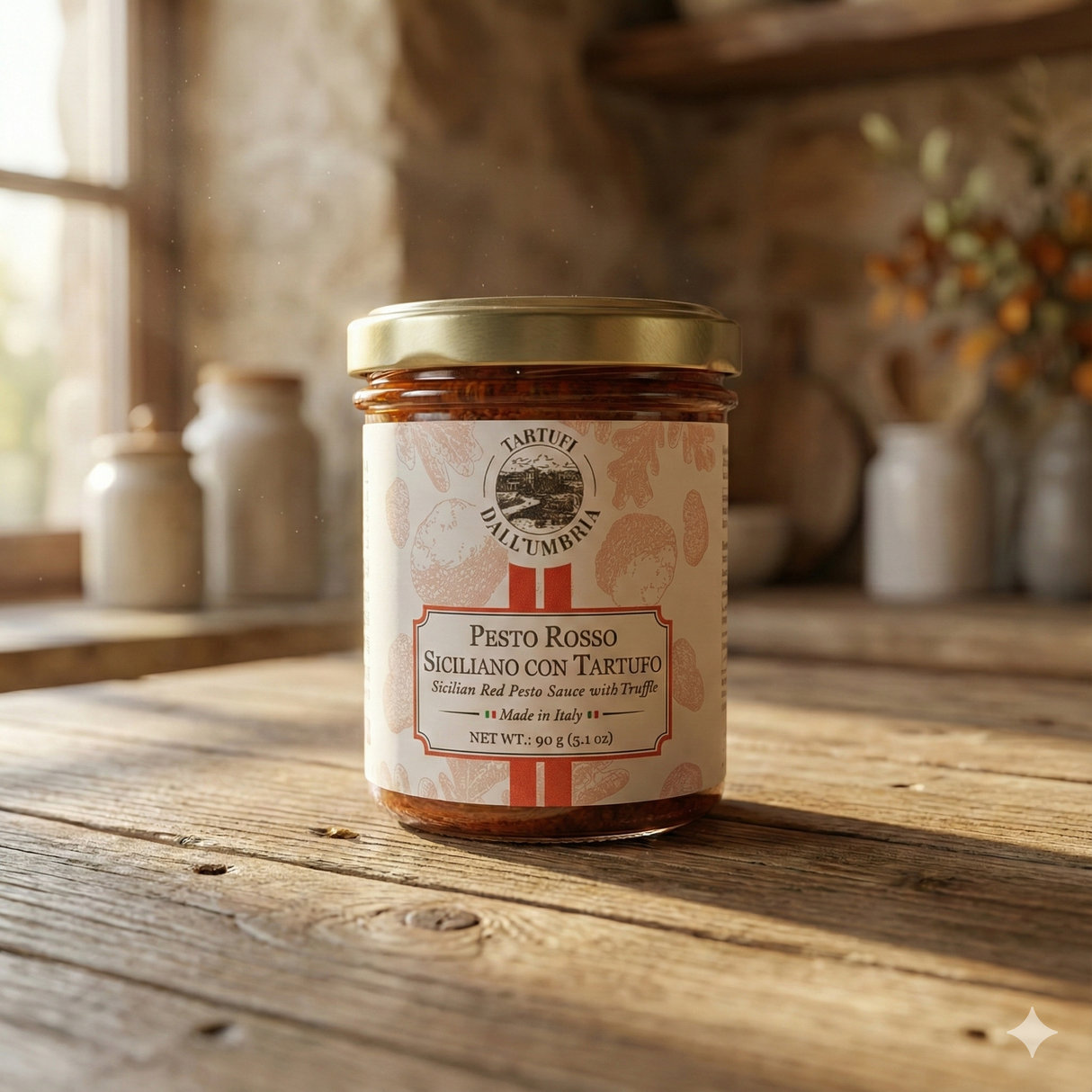 Sicilian Red Pesto Sauce With Truffle