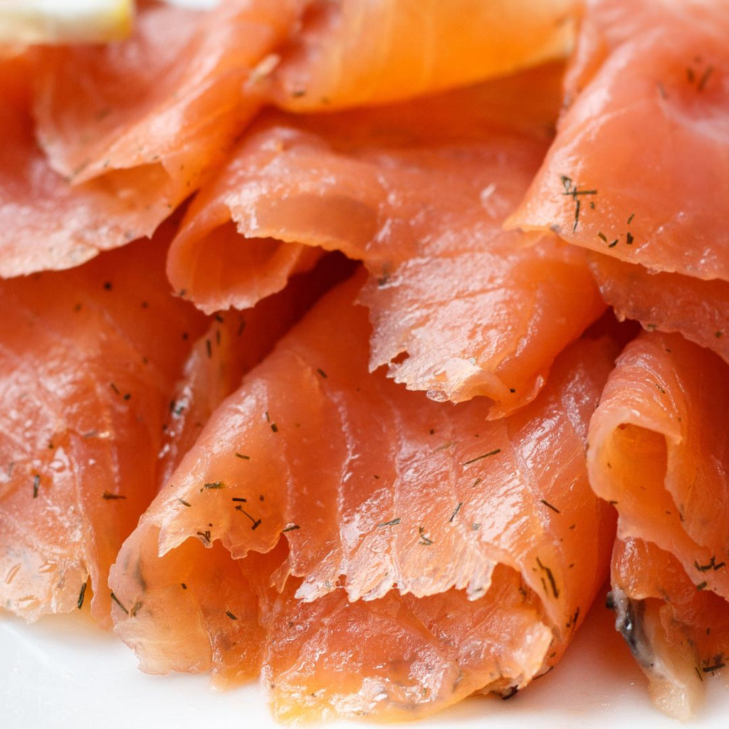 Smoked salmon, cold, slices, Dubai, UAE, Maison Duffour,