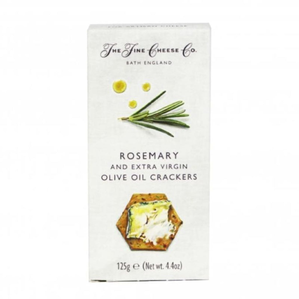 The Fine Cheese Co. Rosemary Extra Virgin Olive Oil Crackers - Maison Duffour UAE Gourmet Food Store Dubai