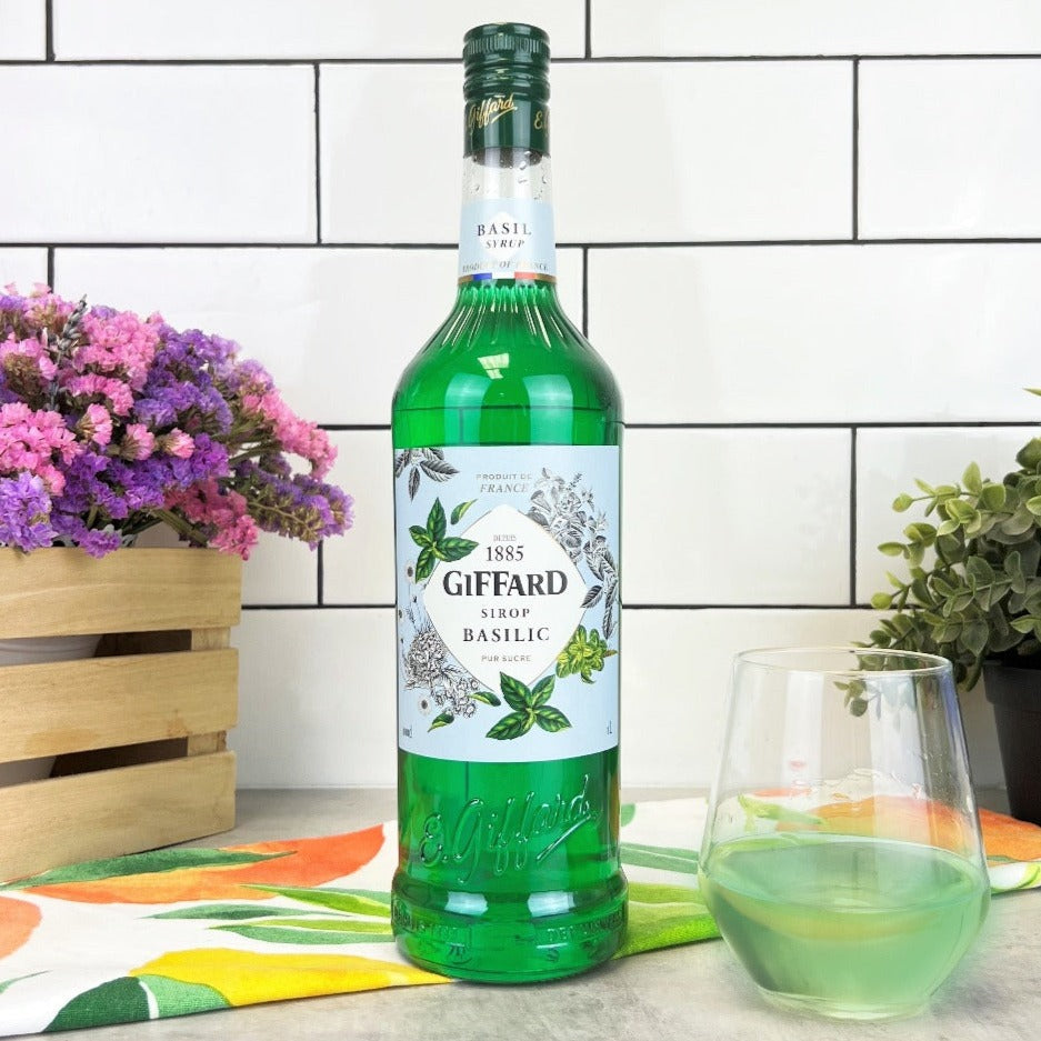 Basil syrup, France | Maison Duffour 