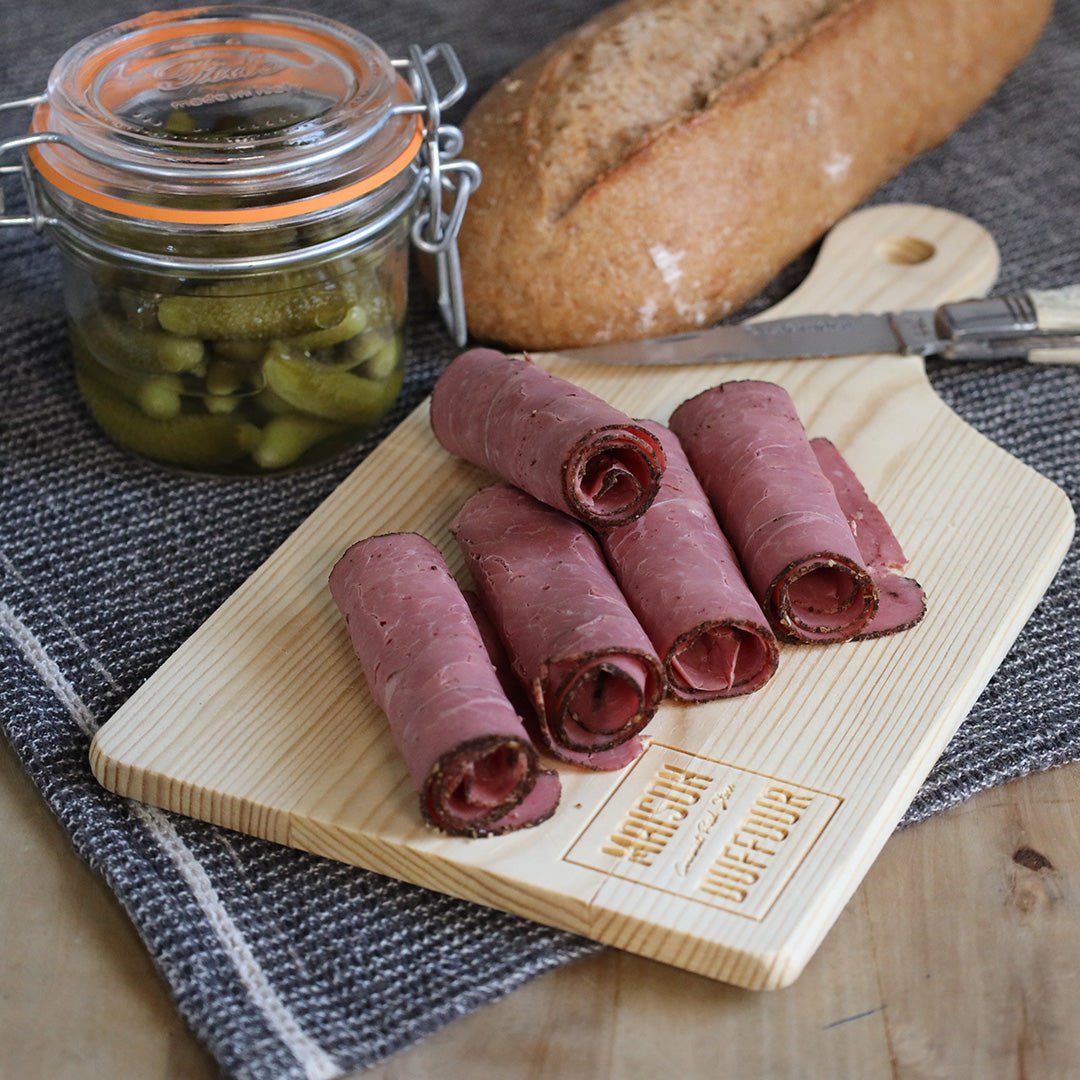 Beef pastrami (halal), Italy, Dubai, Maison Duffour