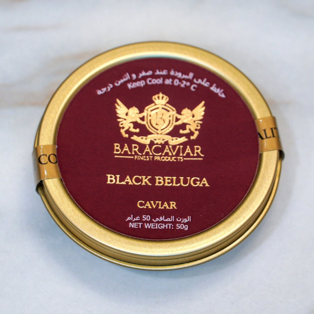 Black beluga caviar, Dubai | Maison Duffour 