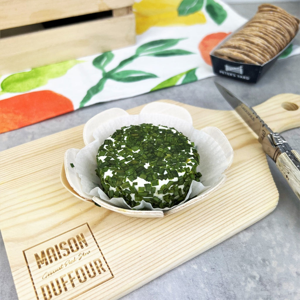 Goat cheese with chives, France | Maison Duffour 