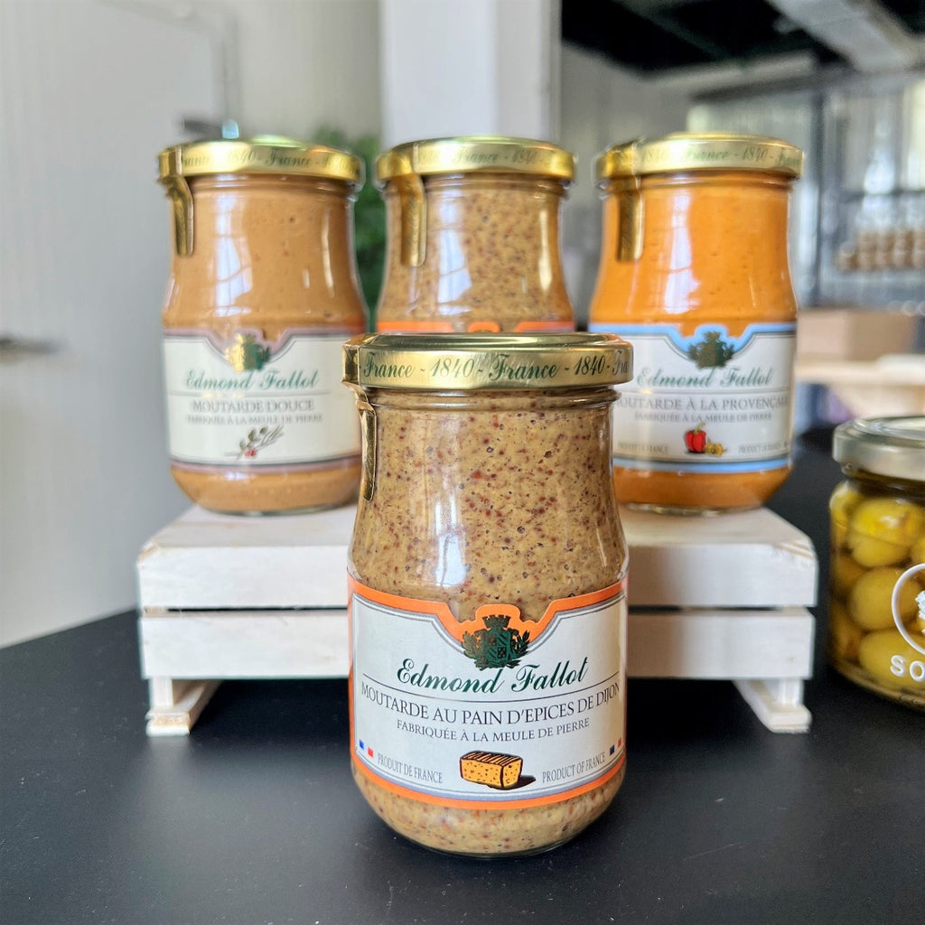 Gingerbread Dijon mustard, Maison Duffour, Dubai, UAE