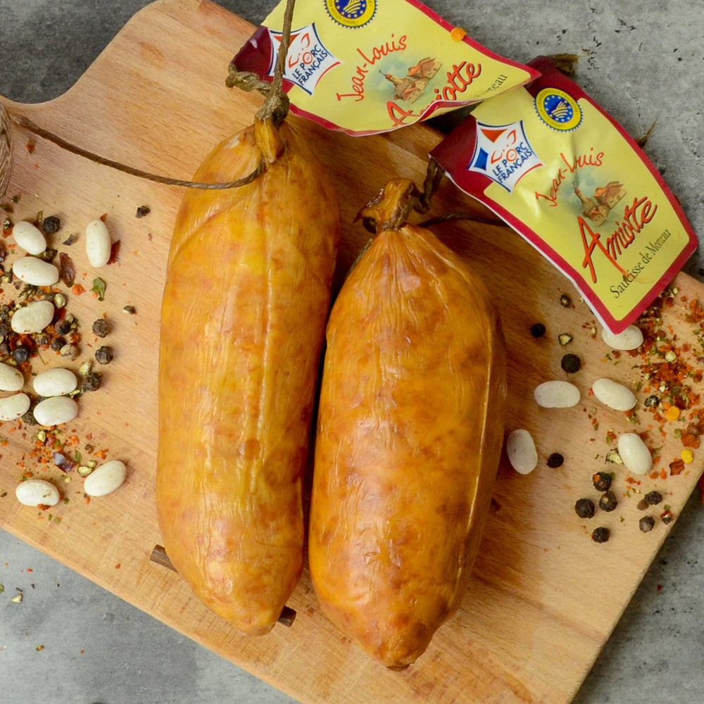 Morteau pork sausage (non halal), France | Maison Duffour
